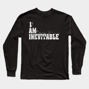 I_m Inevitable Vintage T-Shirt for Kids Men Women Long Sleeve T-Shirt